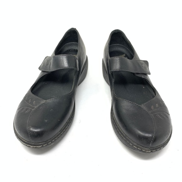 Dansko Black Mary Jane Flats - Picture 2 of 7